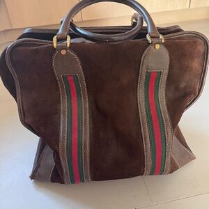 Vintage Gucci travel bag